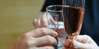 Champagne glasses