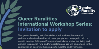 Bewerbung Workshop Queer Ruralities