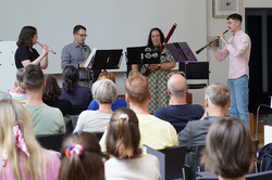 Musikalische Begleitung: Quartett Windstärke 4