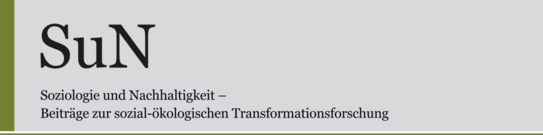 Logo: SuN. Soziologie und Nachhaltigkeit - Beiträge zur sozial-ökologischen Transformationsforschung